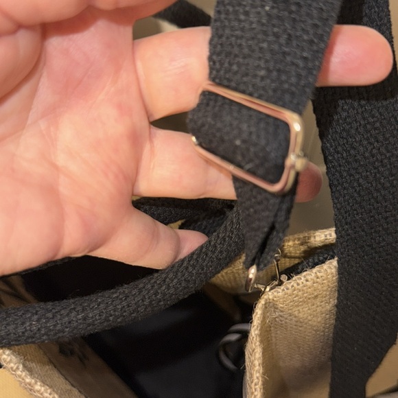 Reduced! Canvas monogram “N” tote bag & accessory bag pair - Picture 10 of 17